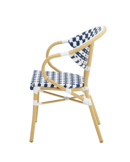 Krzesło Camillo niebieskie