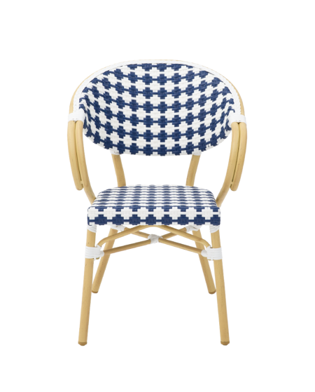 Krzesło Camillo niebieskie