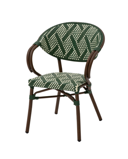 Krzesło Camillo zielone