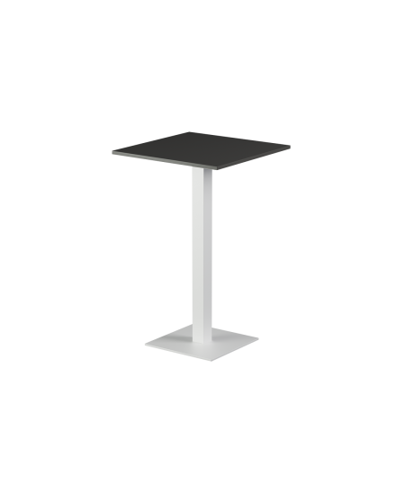 Stolik Alfa Bar biały blat laminowany