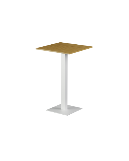 Stolik Alfa Bar biały blat laminowany