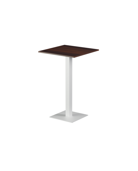 Stolik Alfa Bar biały blat laminowany