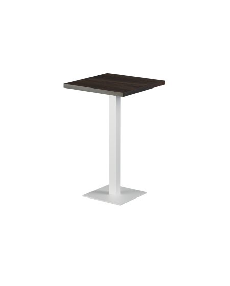 Stolik Alfa Bar biały blat laminowany