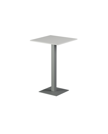 Stolik Alfa Bar szary blat laminowany