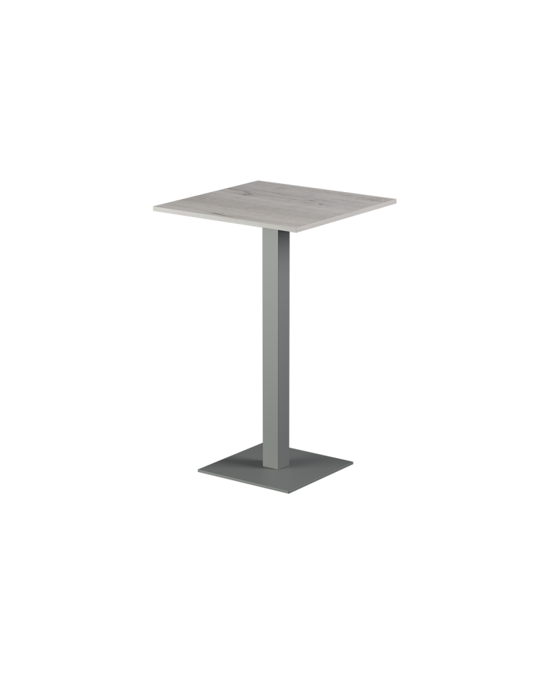 Stolik Alfa Bar szary blat laminowany