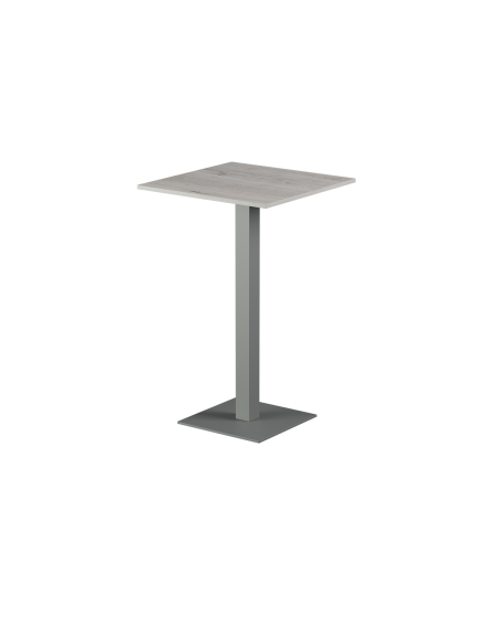 Stolik Alfa Bar szary blat laminowany