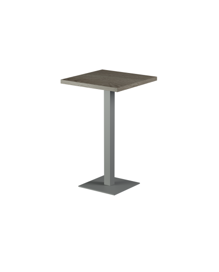 Stolik Alfa Bar szary blat laminowany