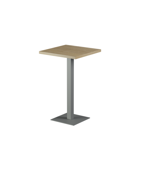 Stolik Alfa Bar szary blat laminowany