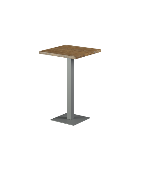 Stolik Alfa Bar szary blat laminowany