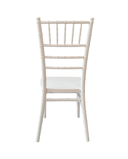 Krzesło ślubne Tiffany Wood biały