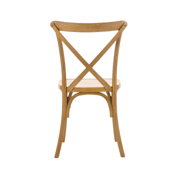 Krzesło Cross-Back Polywood naturalne