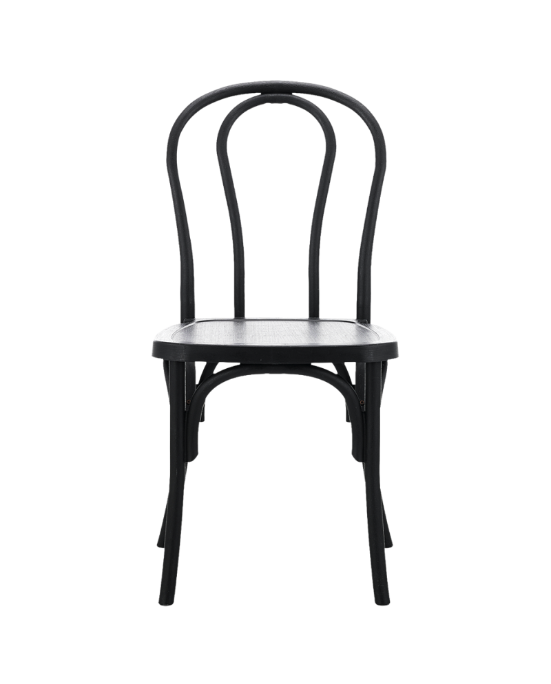 Stolička Monet Polywood, čierna