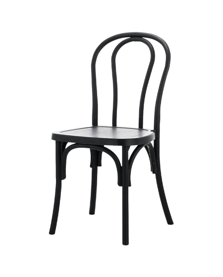 Krzesło Monet Polywood czarne