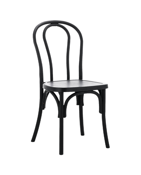 Krzesło Monet Polywood czarne