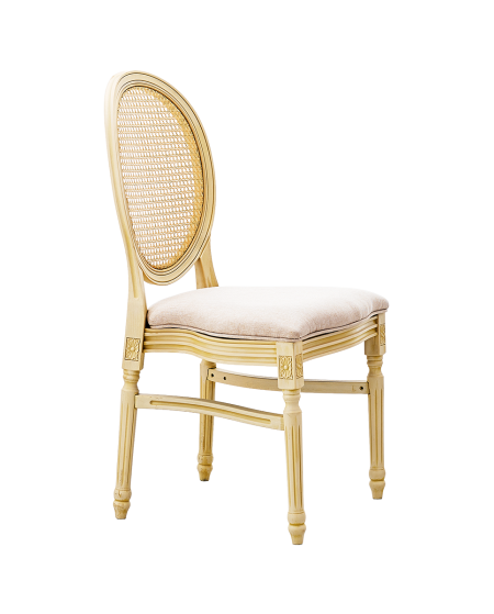 Krzesło Palace Polywood pobielane