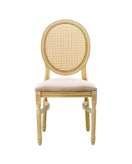 Krzesło Palace Polywood pobielane