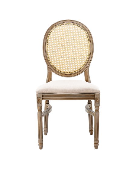 Krzesło Palace Polywood jasne rustykalne