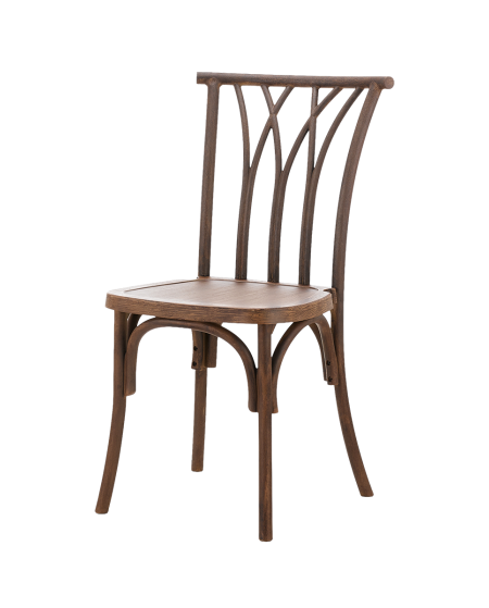 Krzesło Vienna Polywood orzech
