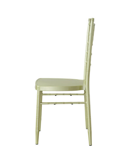 Metalowe Krzesło Chiavari Tiffany szampańskie