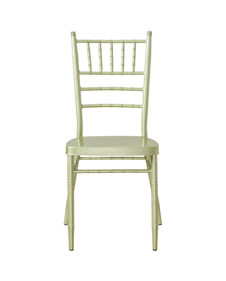 Metalowe Krzesło Chiavari Tiffany szampańskie