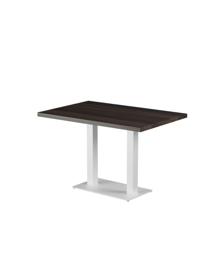 Stolik Alfa Duo biały blat laminowany