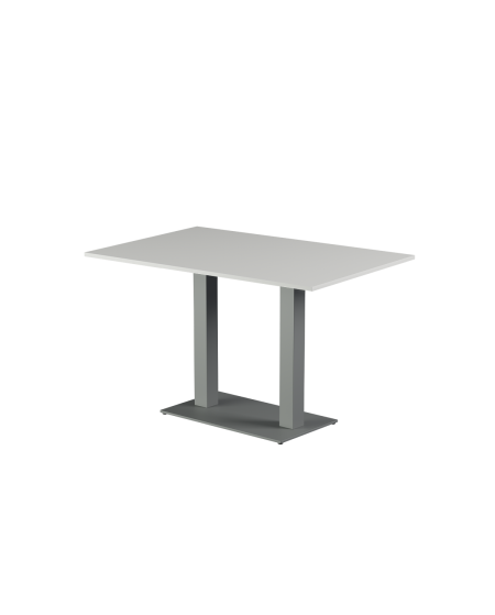 Stolik Alfa Duo szary blat laminowany
