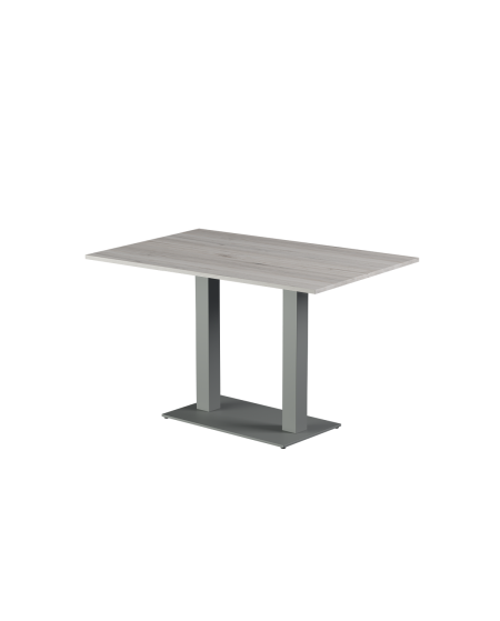 Stolik Alfa Duo szary blat laminowany