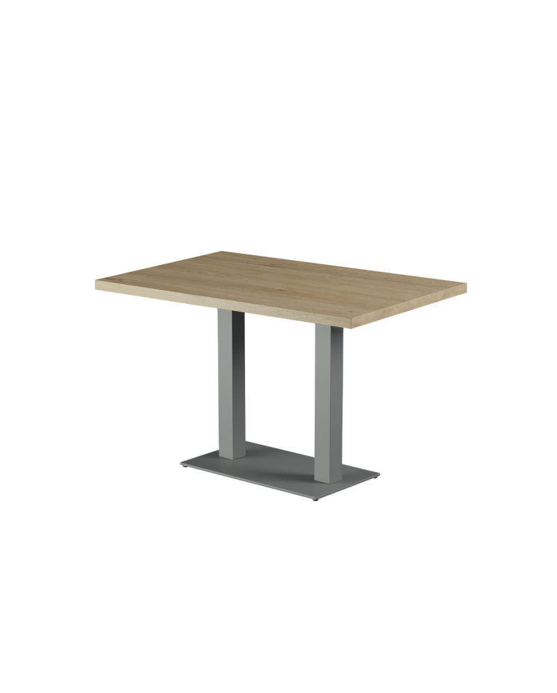 Stolik Alfa Duo szary blat laminowany