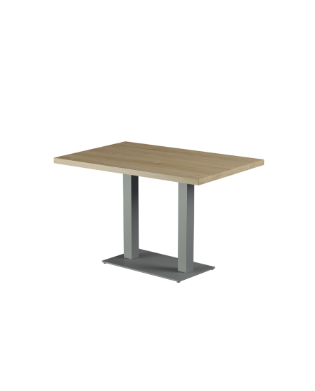 Stolik Alfa Duo szary blat laminowany