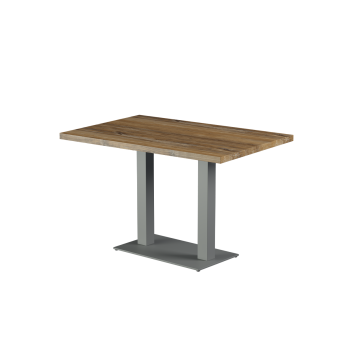 Stolik Alfa Duo szary blat laminowany