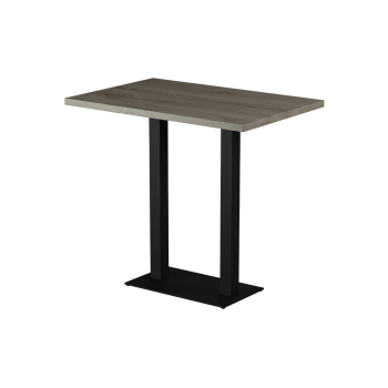 Stolik Alfa Bar Duo blat laminowany