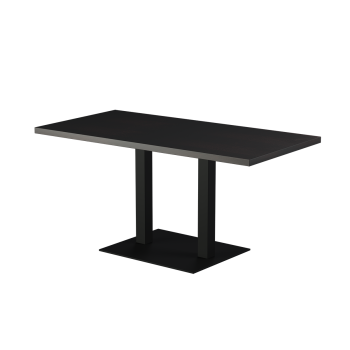 Stolik Alfa XL Duo blat drewniano-fornirowany