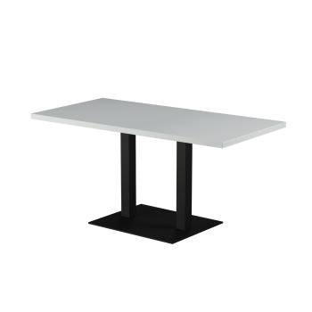 Stolik Alfa XL Duo blat drewniano-fornirowany