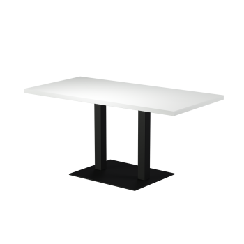 Stolik Alfa XL Duo blat drewniano-fornirowany