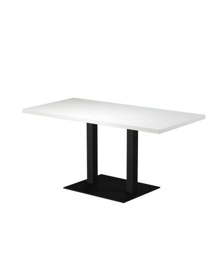 Stolik Alfa XL Duo blat drewniano-fornirowany