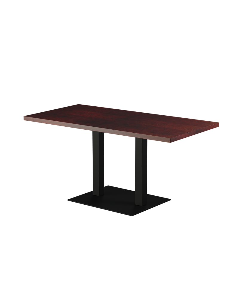 Stolik Alfa XL Duo blat drewniano-fornirowany