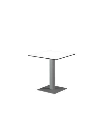 Stolik Alfa S szary blat HPL