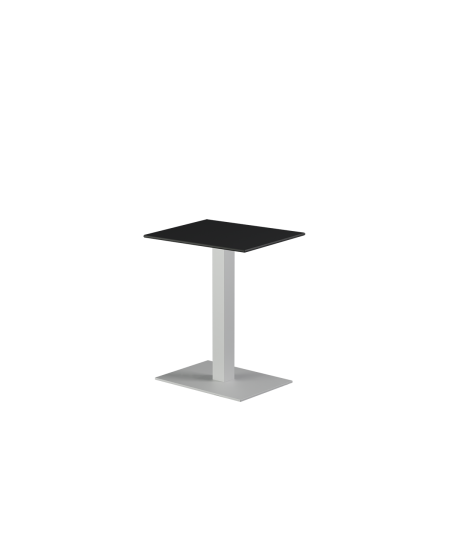 Stolik Alfa 40x55 biały blat HPL