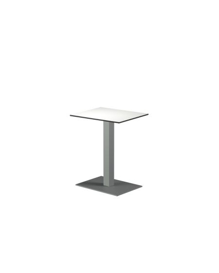 Stolik Alfa 40x55 szary blat HPL