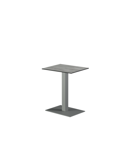 Stolik Alfa 40x55 szary blat HPL