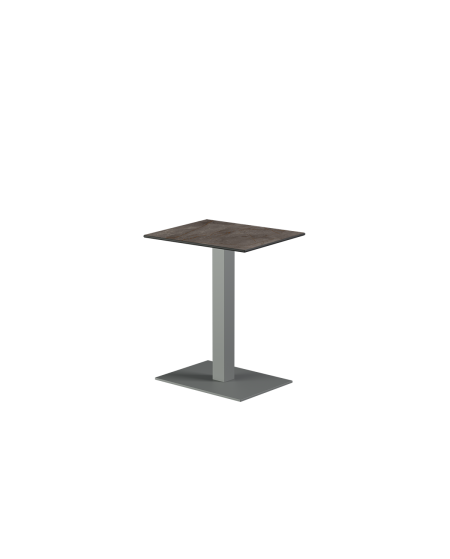 Stolik Alfa 40x55 szary blat HPL