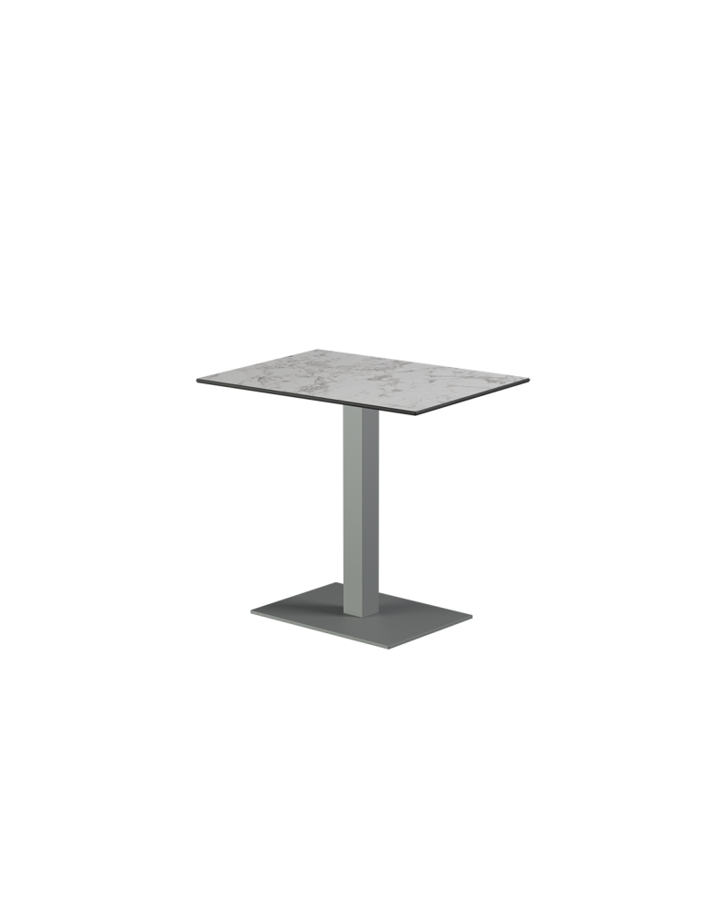 Stolik Alfa 40x55 szary blat HPL