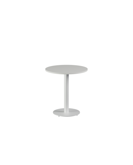 Stolik Alfa R biały blat laminowany