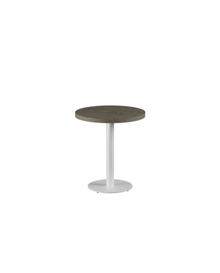 Stolik Alfa R biały blat laminowany