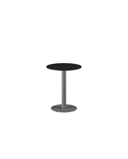 Stolik Alfa R szary blat HPL