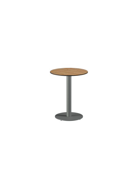 Stolik Alfa R szary blat HPL