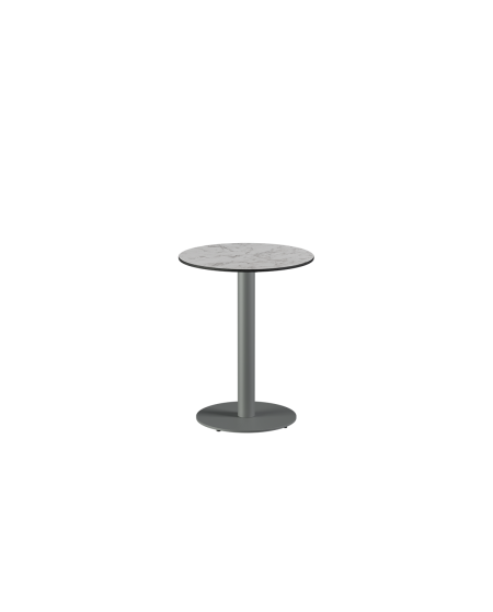 Stolik Alfa R szary blat HPL