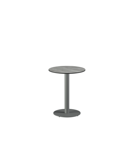 Stolik Alfa R szary blat HPL