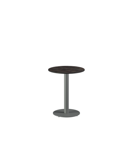 Stolik Alfa R szary blat HPL