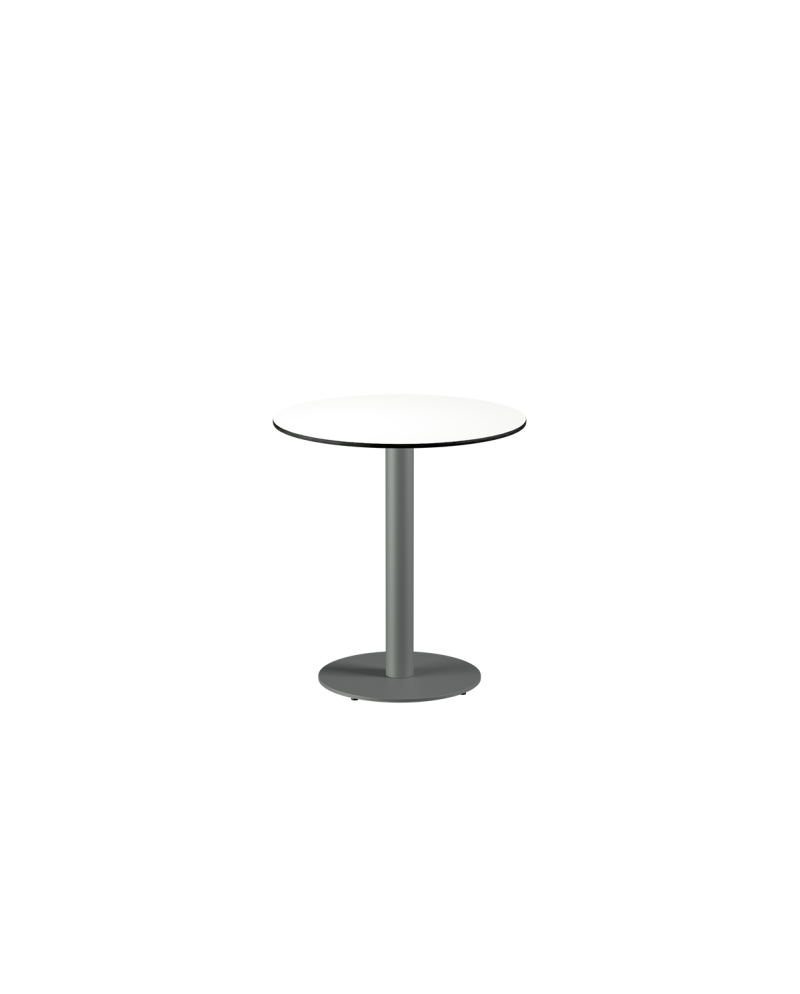 Stolik Alfa R szary blat HPL